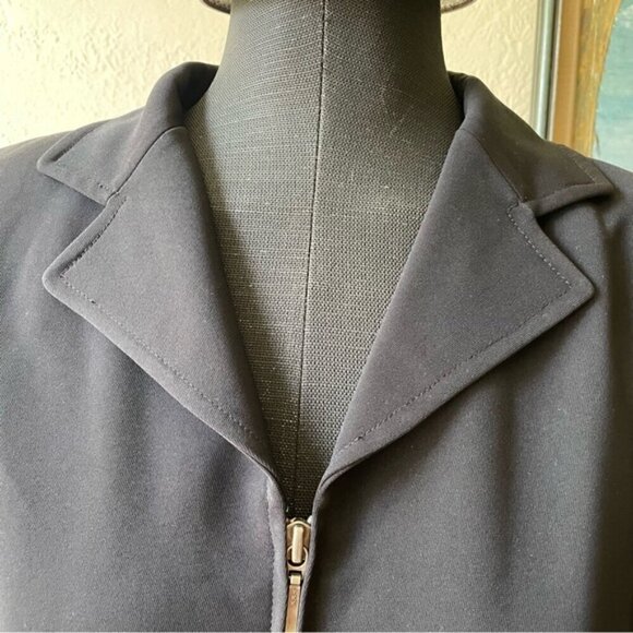 Eddie Bauer black zip up blazer jacket in size medium - Picture 7 of 10